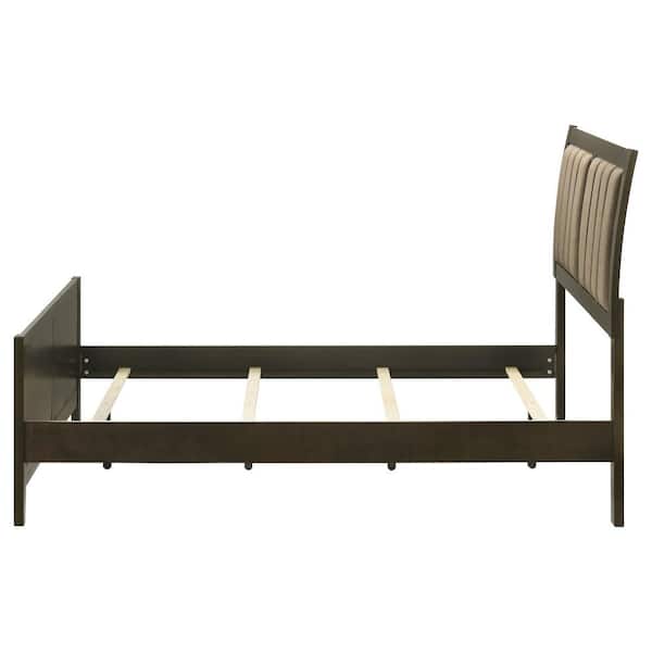 Coaster Wilkes Dark Cocoa and Brown Wood Frame Full Panel Bed with
