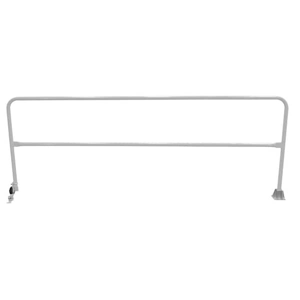 Vestil 10 ft. L Silver Steel Dock Safety Swing Gate