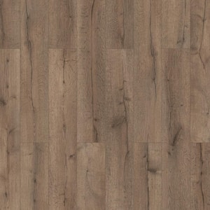 Skaggs Island Oak 12 mm T x 7.6 in. W Waterproof Laminate Wood Flooring (510.29 sqft/pallet)