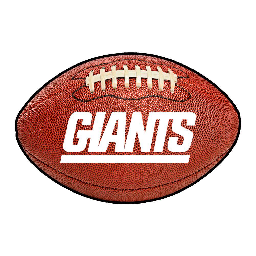 Officially Licensed NFL New York Giants Vintage Logo Football Rug