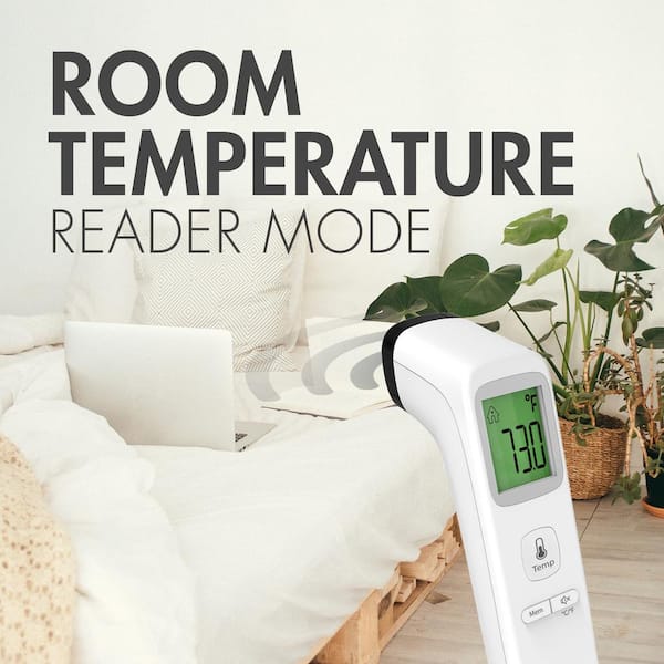Tidoin Infrared Forehead Body Thermometer Gun Non-Contact Temperature Measurement Device with Real-time Accurate Readings