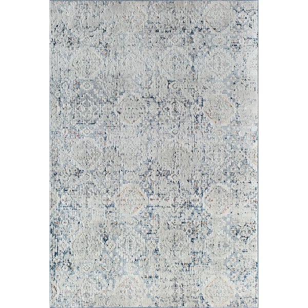 Rugs America Cobaltic Sea 2 ft. x 8 ft. Indoor Area Rug