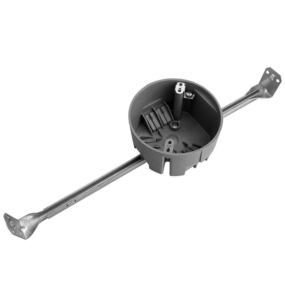 ENERGETIC LIGHTING Round Ceiling Box 16 in. to 24 in. Hanger Bar with