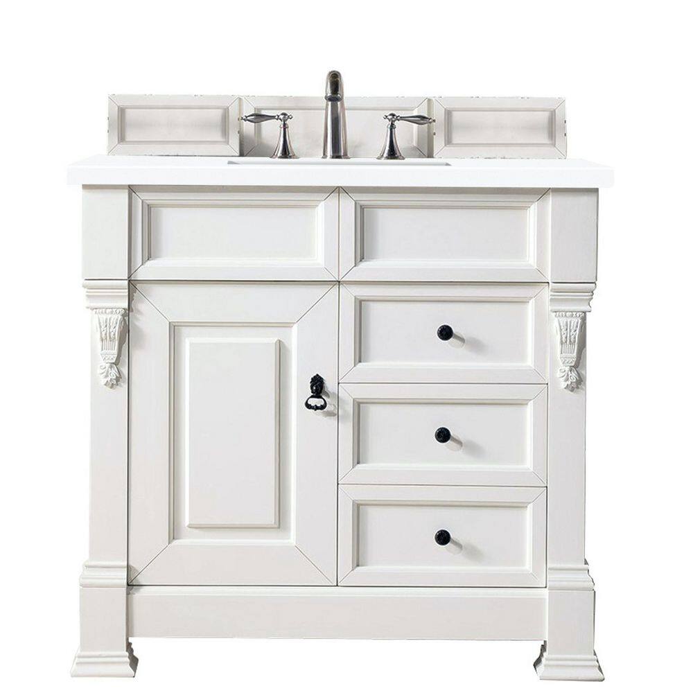 James Martin Vanities Brookfield 36 in. W x 23.5 in. D x 34.3 in. H
