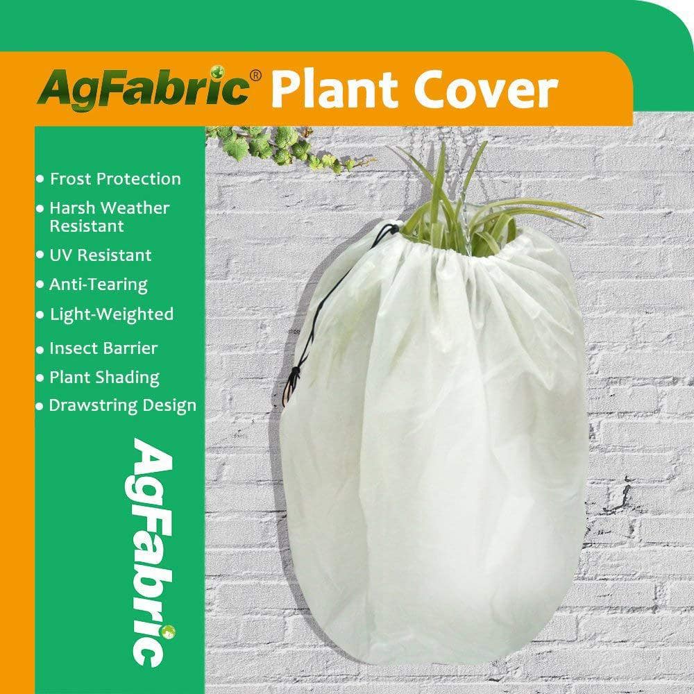 40 in. x 47 in. 0.95 oz. Plant Cover Warm Worth Frost Blanket for Season Ex
