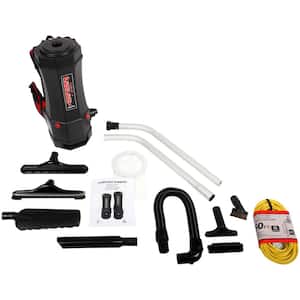 6 Qt. HEPA Commercial Backpack Vacuum with Attachment Set