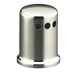 Air Gap Cover with Collar in Vibrant Polished Nickel