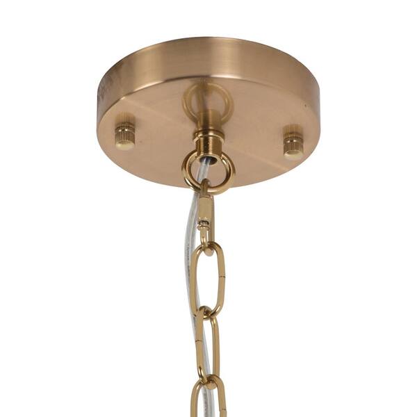 Maxax Jackson 8-Light Brass Unique Classic/Traditional