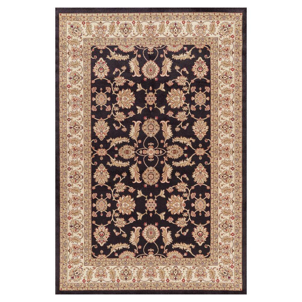Jewel Antep Black 3 ft. x 4 ft. Area Rug price history on PriceWatchPro
