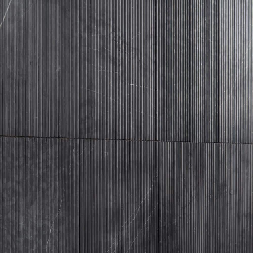 Nero Marquina 12'' x 24'' Honed Marble Tile