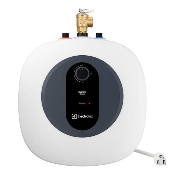 Inhnite Classic 4 Gal. Compact Point of Use 1440-Watt Element Compact Electric Water Heater with 6- Year Warranty