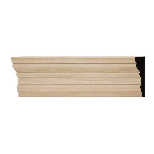 Ekena Millwork WM318 0.88 in. D x 3.25 in. W x 6 in. L Wood (White Oak) Casing Sample