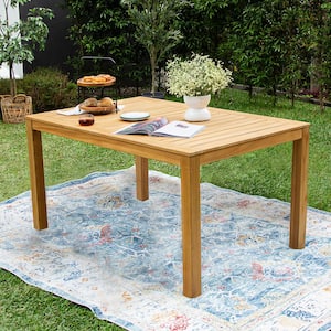 Paxton Teak Wood Outdoor Dining Table