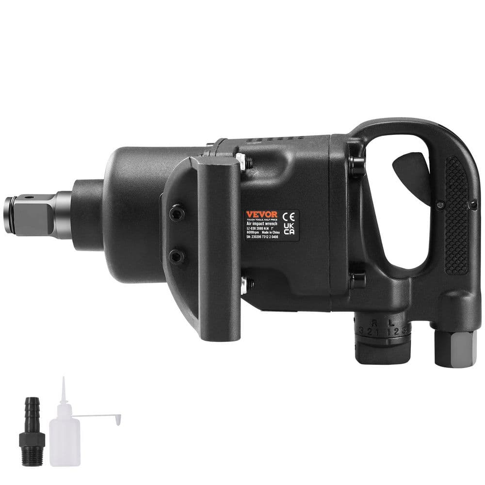 1 in. Air Impact Wrench Up to 2730 ft.-lbs. Reverse Torque Output 1 in. Pneumatic Impact Gun Lightweight with 2 Handles price history on PriceWatchPro