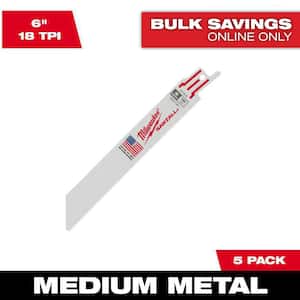 ≪超目玉★12月≫ Milwaukee 9 in. 18 TPI Medium Metal Cutting SAWZALL ロッド