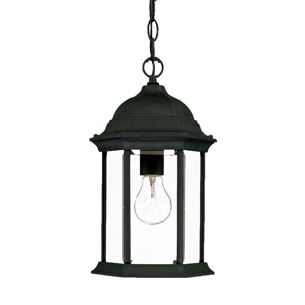 Madison Collection 1-Light Black Coral Outdoor Hanging Lantern price history on PriceWatchPro