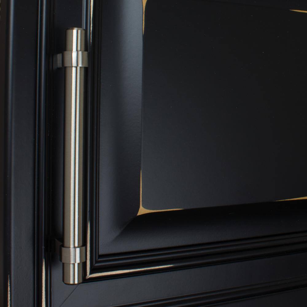 Brushed Stainless Steel 5-Inch Modern Bar Pull