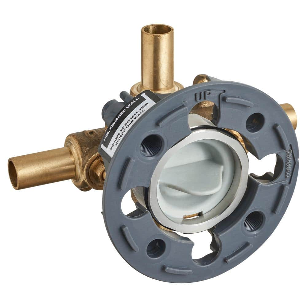 Stainless Steel Flash Shower Rough-In Valve with Stub-Outs
