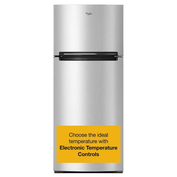 18 cu. ft. Top Freezer Refrigerator in Fingerprint Resistant Metallic Steel