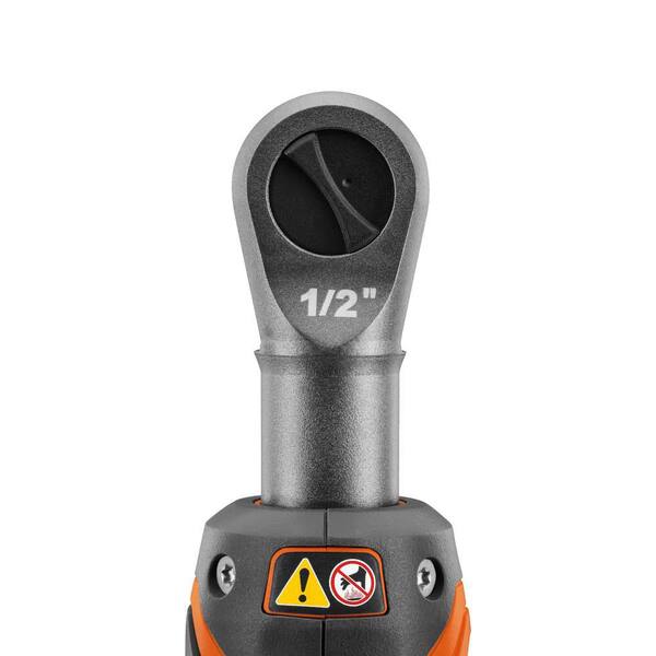 RIDGID 18V Brushless Cordless 1/2 in. Ratchet (Tool Only) R866012B ...