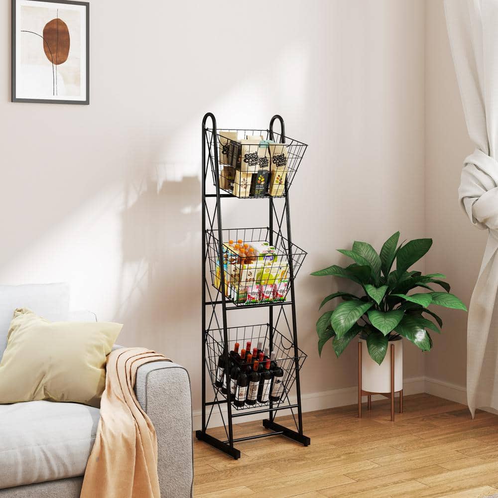 Single Hanging Fruit Basket For Kitchen Macrame Vegetable Storage Organizer Wall Baskets For Indoor Plants Boho Decor
