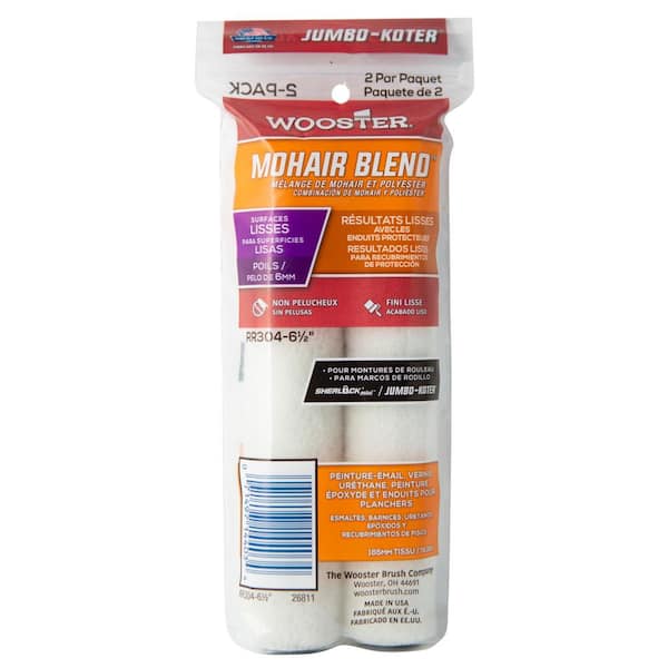6-1/2 in. Jumbo-Koter Mohair Roller (2-Pack)
