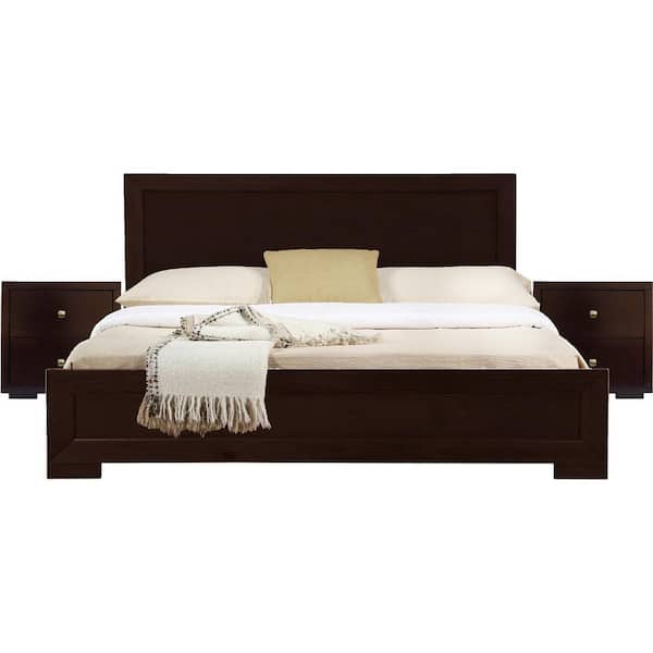 Camden Isle Trent 82.3 in. 3-Piece Espresso Queen Bedroom Set