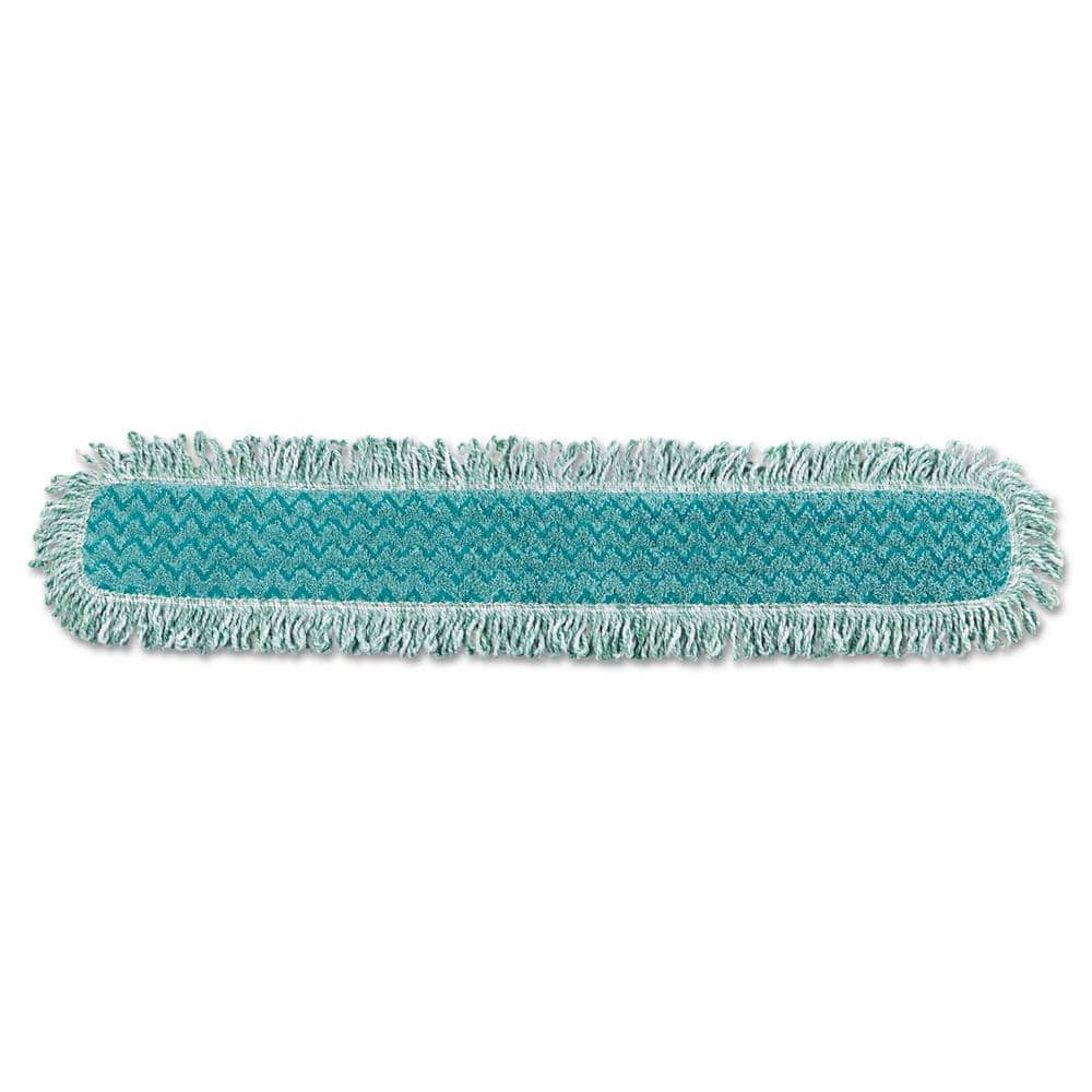 Rubbermaid Commercial Products HYGEN 48 in. Microfiber Dust Mop Pad with  Fringe RCPQ449 - The Home Depot