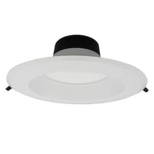 Capella 10 in. Commercial Downlight 120-277 Volt Integrated LED Recessed Light Trim Adjustable CCT Lumen Boost Wattage