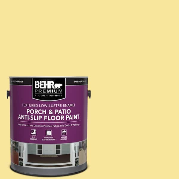 BEHR PREMIUM 1 gal. #P310-4 Storm Lightning Textured Low-Lustre Enamel Interior/Exterior Porch and Patio Anti-Slip Floor Paint