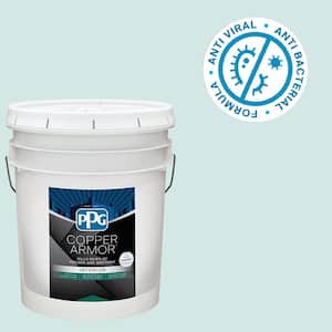 5 gal. PPG1234-2 Plateau Eggshell Antiviral and Antibacterial Interior Paint with Primer
