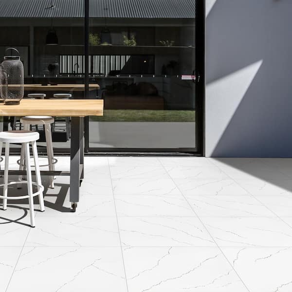 MSI Miraggio Gray 2 cm. x 24 in. x 24 in. Porcelain Paver Tile (8 Sq. Ft./Case)