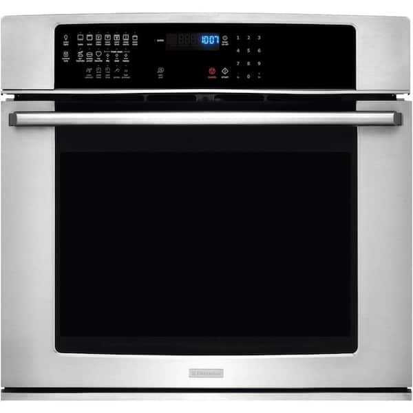 Electrolux IQ-Touch 30 in. Single Electric Wall Oven Self-Cleaning with Convection in Stainless Steel