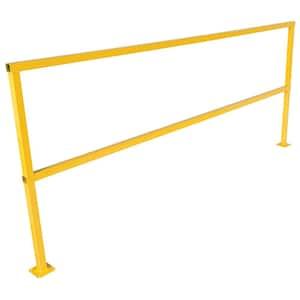 Vestil 8 ft. Square Steel Safety Handrail SQ-96 - The Home Depot