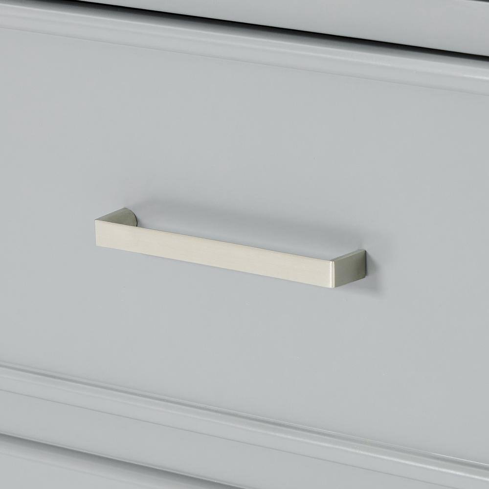 Stafford 72'' Gray Double Bathroom Vanity with Quartz Top
