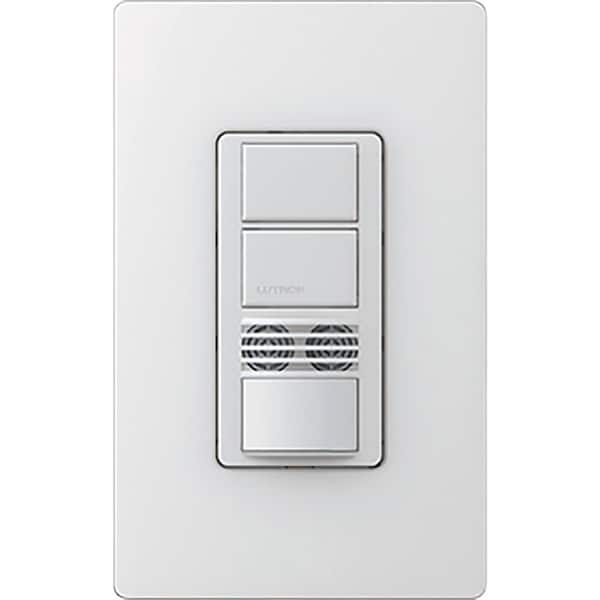 Maestro Dual-Circuit Dual-Tech Motion Sensor Switch, 6 Amp/Single-Pole, Snow