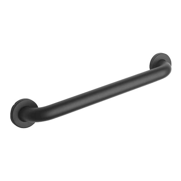 18 in. x 1. 5in. Grab Bar Concealed Screw Matte Black