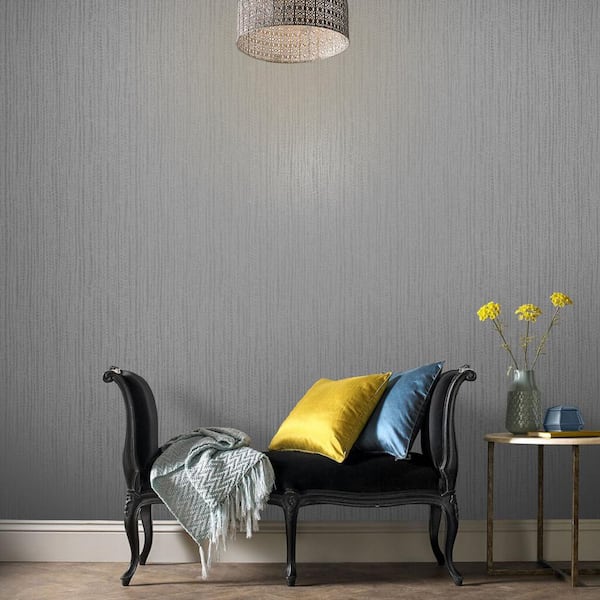 Silver Bamboo Texture Wallpaper