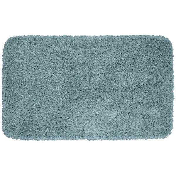 Garland Rug Jazz Basin Blue 30 in. x 50 in. Washable Bathroom Accent Rug