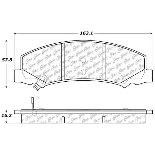 Centric Parts Disc Brake Pad Set