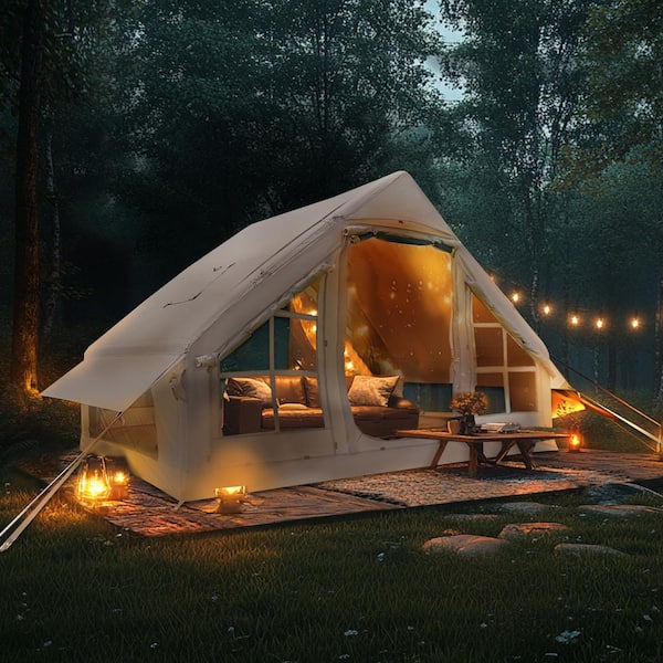 Amazon.com : Air Tent Inflatable Camping Tent 5-8 Person