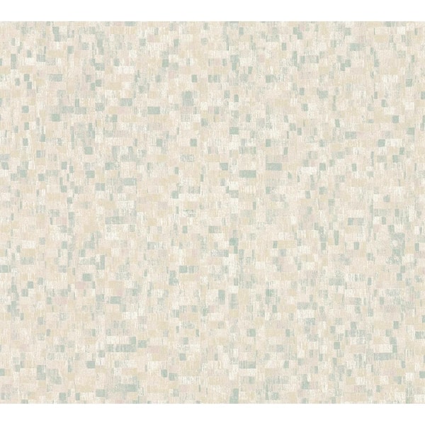 Advantage Albers Blue Squares Matte Non-Pasted Non-Woven Wallpaper Sample