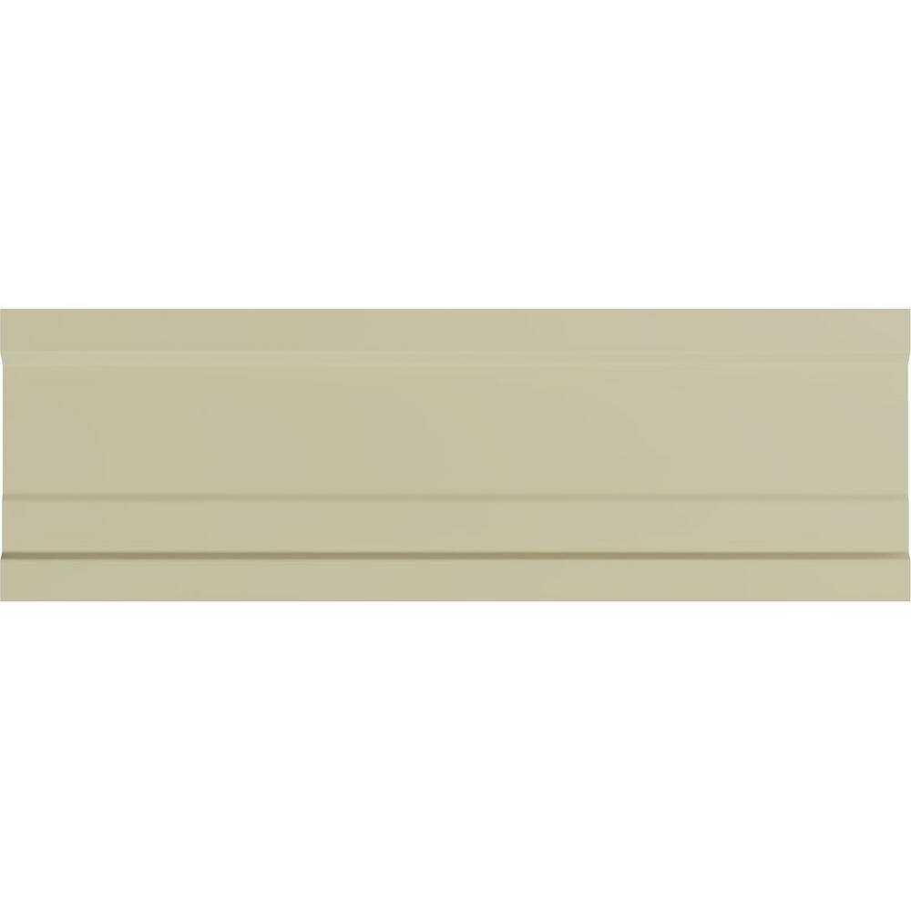 Gray Polyurethane Acanthus Leaf Chair Rail Molding 94.5"
