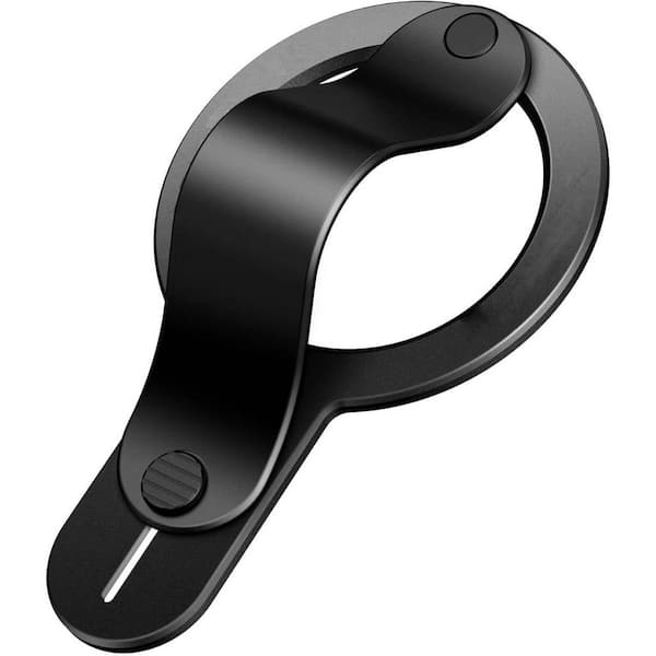 Yichuhaoxi Phone Grip Magnetic Phone Ring Holder Detachable Comfortable Finger Phone Ring Grip in Black