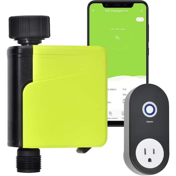 Wi-Fi Lawn Sprinkler Controller Irrigation System Valve Timer with Wi-Fi Hub, App Control