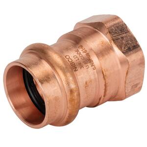 3/4 in. Copper Press x FIPT Pressure Adapter