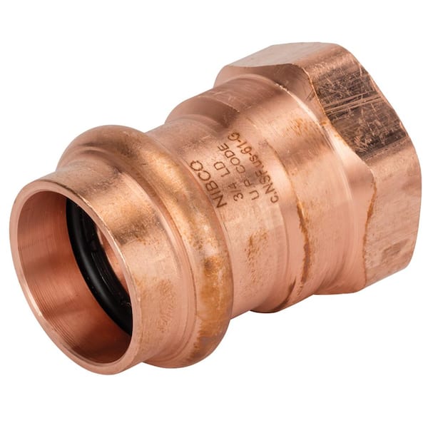 NIBCO 3/4 in. Copper Press x FIPT Pressure Adapter