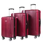 American Green Travel Santa Cruz 3-Piece Rose Gold Hardside Spinner Luggage  Set AG902-3E-RG - The Home Depot