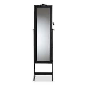 Madigan Black Jewelry Armoire (60.8 in. H x 15.7 in. W x 14.1 in. D)