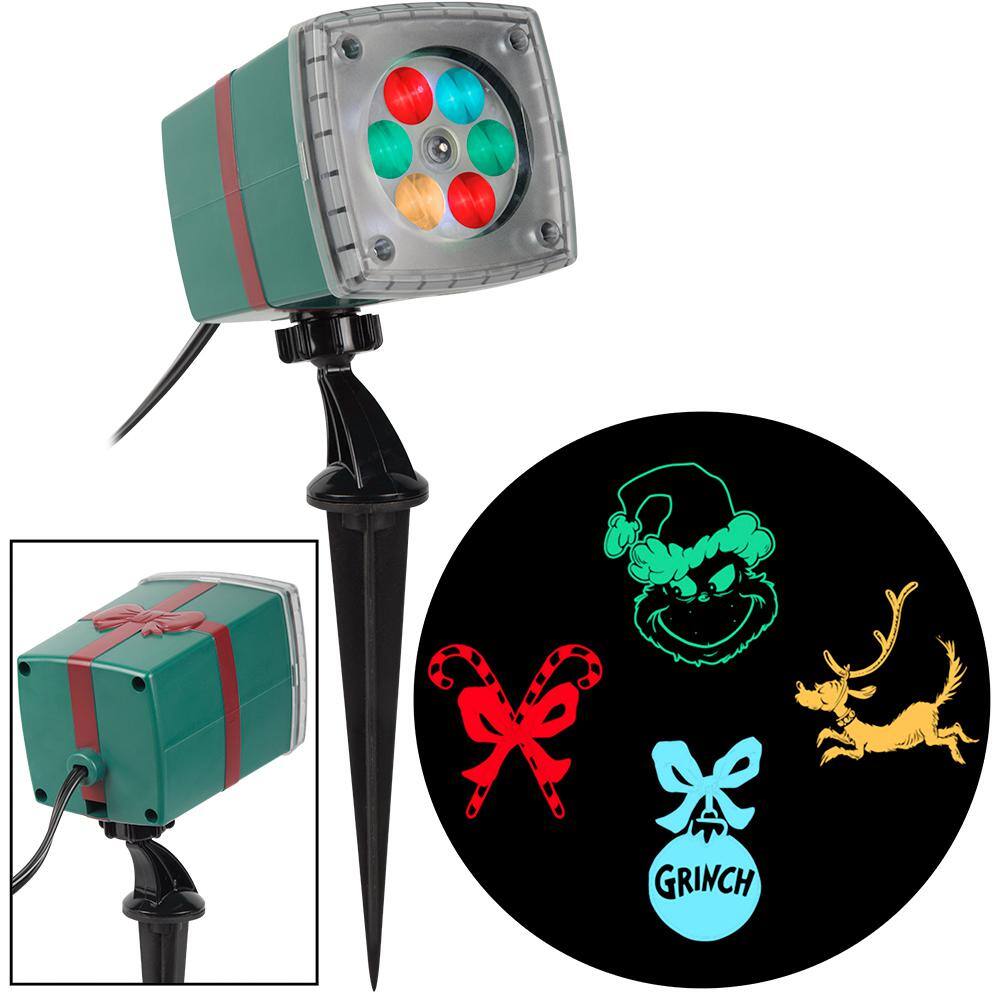 UPC 191245000099 product image for LED Grinch Whirl-a-Motion Light Projector | upcitemdb.com